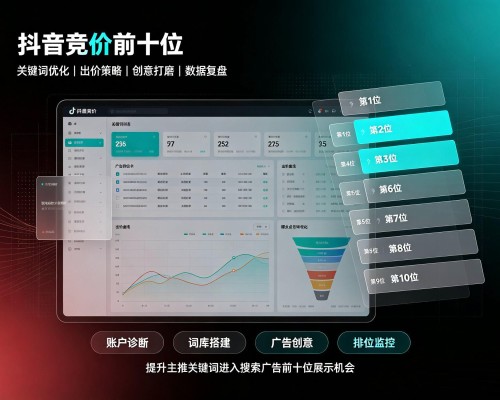 镇巴抖音搜索竞价